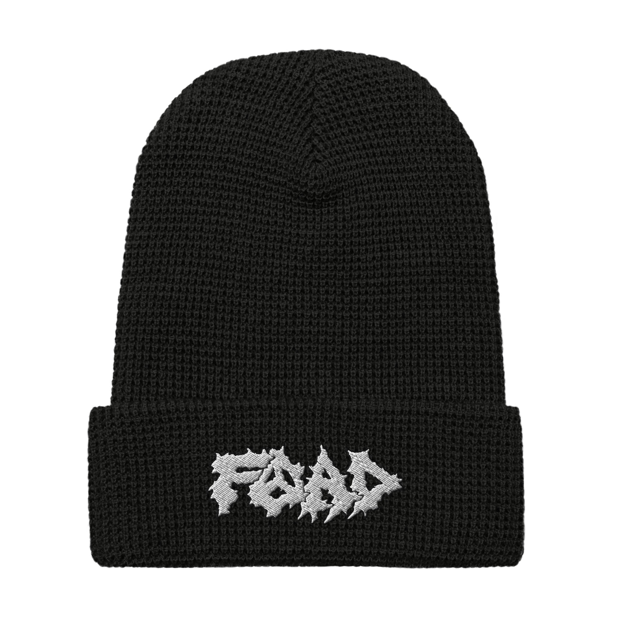 Chief Keef Glo Gang Flames Graphic Y2K Knit Skull Cap Acryl