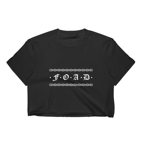 Old English Crop Top